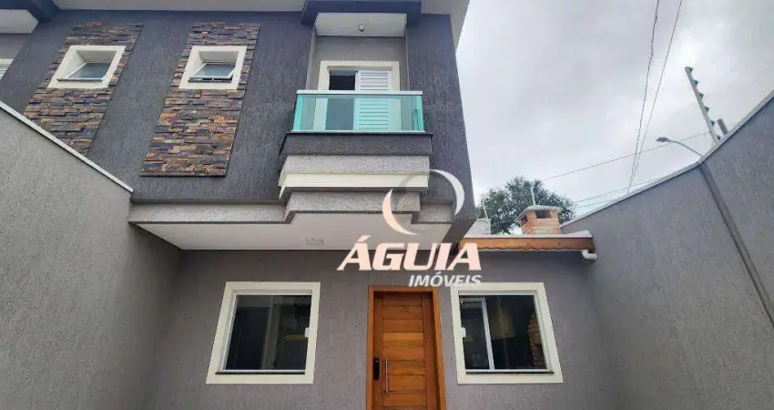 Sobrado com 2 dormitórios à venda, 90 m² por R$ 459.990,00 - Jardim das Maravilhas - Santo André/SP