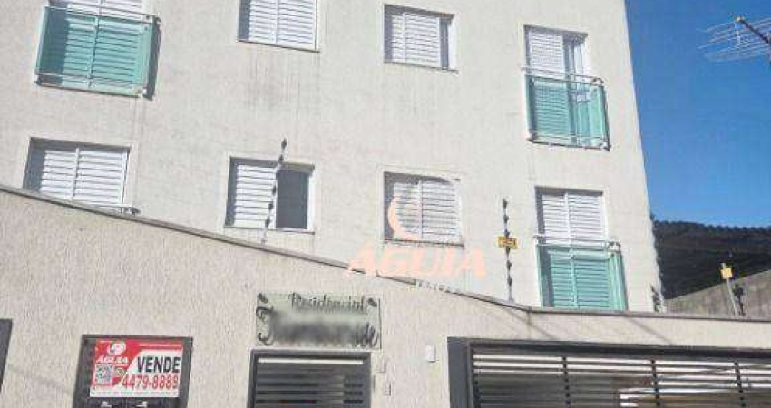 Cobertura com 2 dormitórios à venda, 43 m² por R$ 350.000,00 - Parque João Ramalho - Santo André/SP