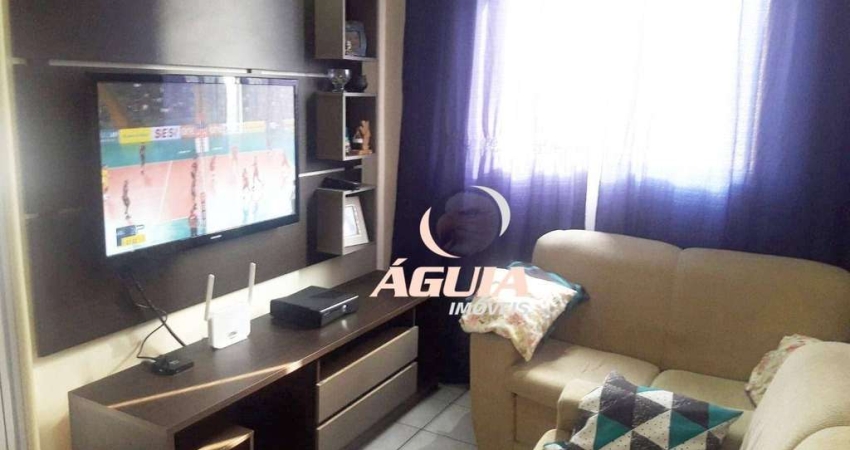 Apartamento com 2 dormitórios à venda, 45 m² por R$ 220.000 - Parque das Nações - Santo André/SP