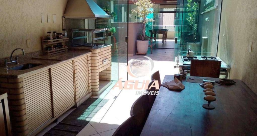 Cobertura com 3 dormitórios à venda, 99 m² por R$ 740.000,00 - Parque das Nações - Santo André/SP
