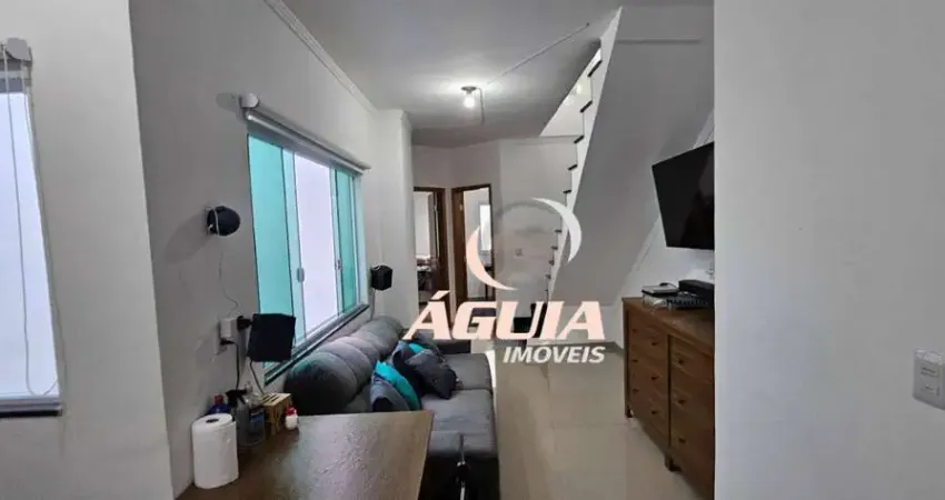 Cobertura com 2 dormitórios à venda, 44 m² por R$ 380.000,00 - Parque Gerassi - Santo André/SP