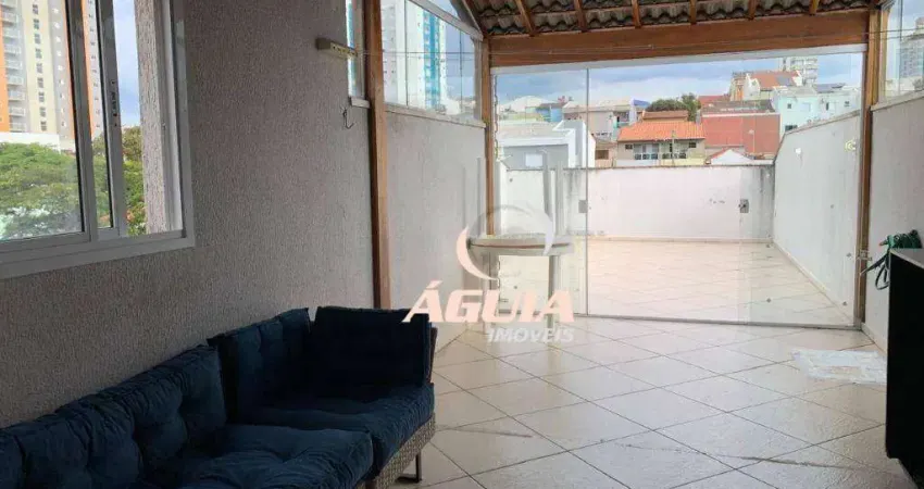 Cobertura com 3 dormitórios à venda, 80 m² por R$ 650.000,00 - Jardim Santo Antônio - Santo André/SP