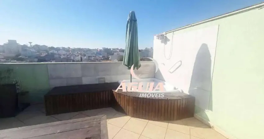 Cobertura com 2 dormitórios à venda, 60 m² por R$ 550.000 - Vila Curuçá - Santo André/SP
