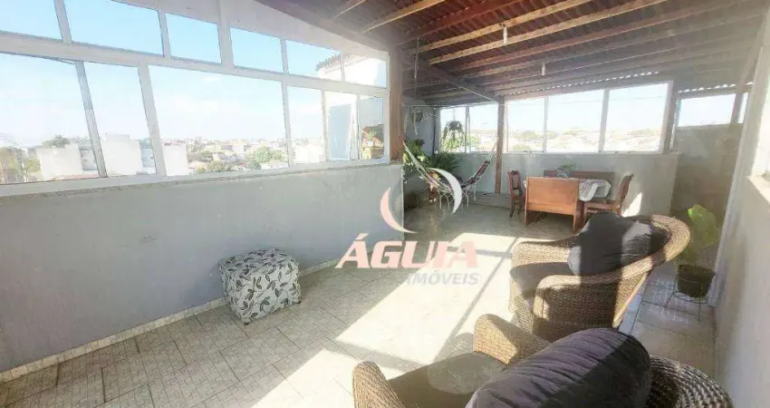 Cobertura com 3 dormitórios à venda, 72 m² por R$ 490.000,00 - Parque Novo Oratório - Santo André/SP