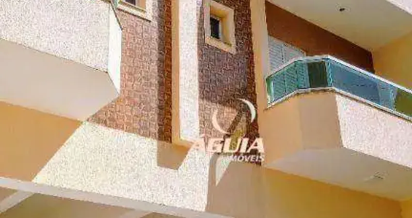 Cobertura com 3 dormitórios à venda, 70 m²+70 m²por R$ 680.000 - Utinga - Santo André/SP