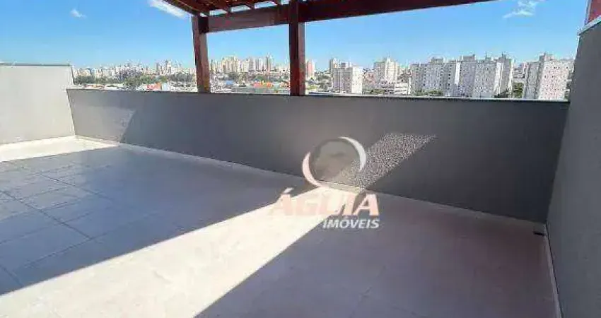 Cobertura com 2 dormitórios à venda, 46 m² por r$ 575.000,00 - utinga - santo andré/sp