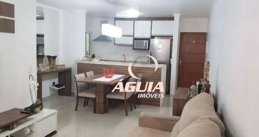 Cobertura com 3 dormitórios à venda, 85 m² por r$ 700.000,00 - campestre - santo andré/sp
