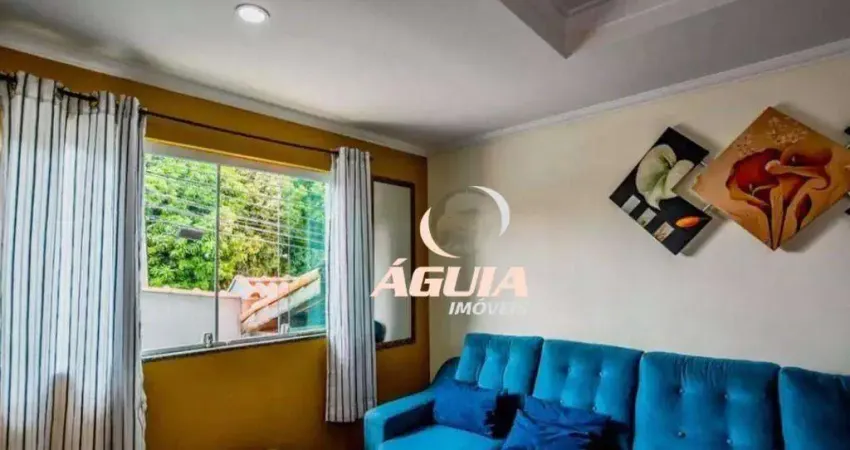 Sobrado com 3 dormitórios à venda, 81 m² por r$ 590.000,00 - parque erasmo assunção - santo andré/sp