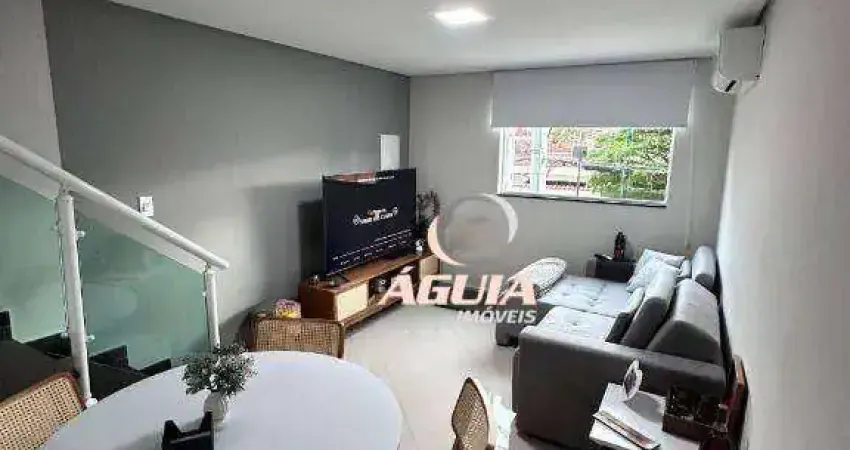 Sobrado com 2 dormitórios à venda, 135 m² por r$ 740.000,00 - campestre - santo andré/sp