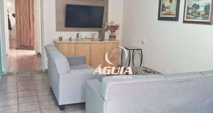 Casa com 3 dormitórios à venda, 119 m² por r$ 599.000 - vila scarpelli - santo andré/sp