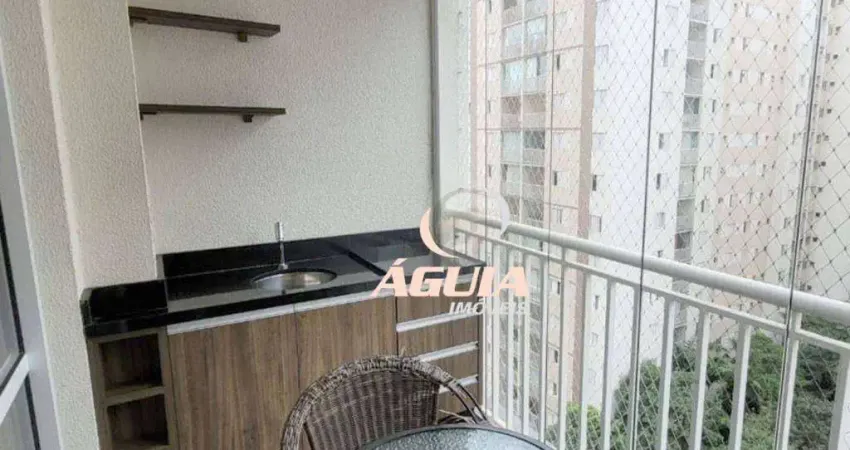 Apartamento com 3 dormitórios à venda, 73 m² por r$ 650.000,00 - jardim - santo andré/sp