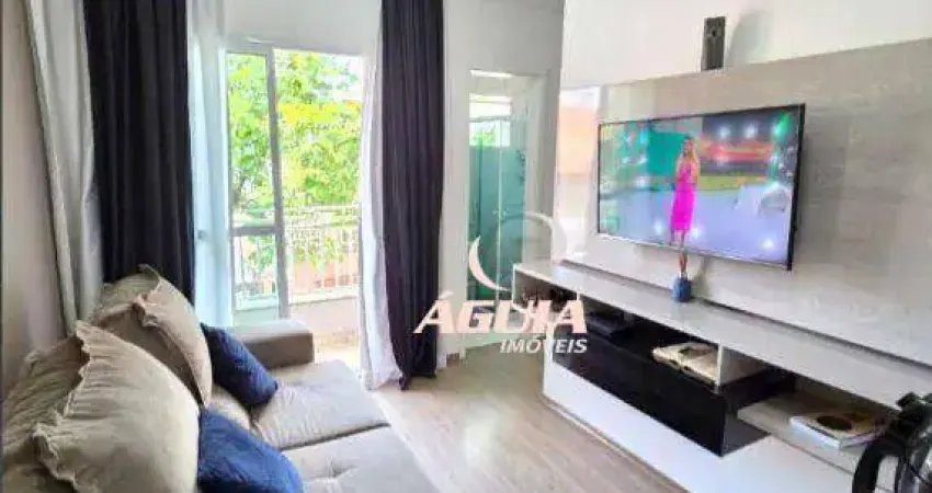 Cobertura com 2 dormitórios à venda, 43 m²+ 43 m² por r$ 499.000 - parque novo oratório - santo andré/sp
