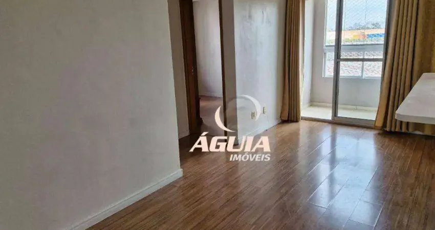 Apartamento com 2 dormitórios à venda, 51 m² por r$ 350.000 - utinga - santo andré/sp