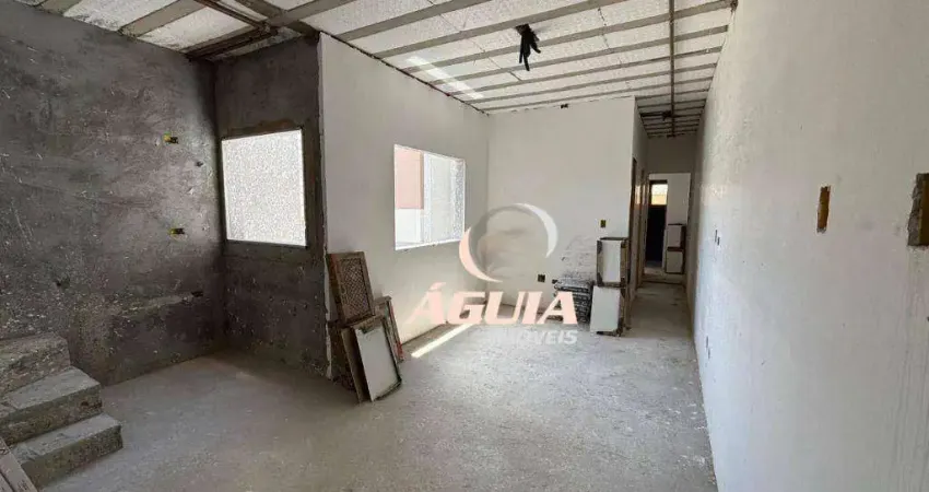 Cobertura com 2 dormitórios à venda, 60 m² por r$ 600.000 - vila são pedro - santo andré/sp