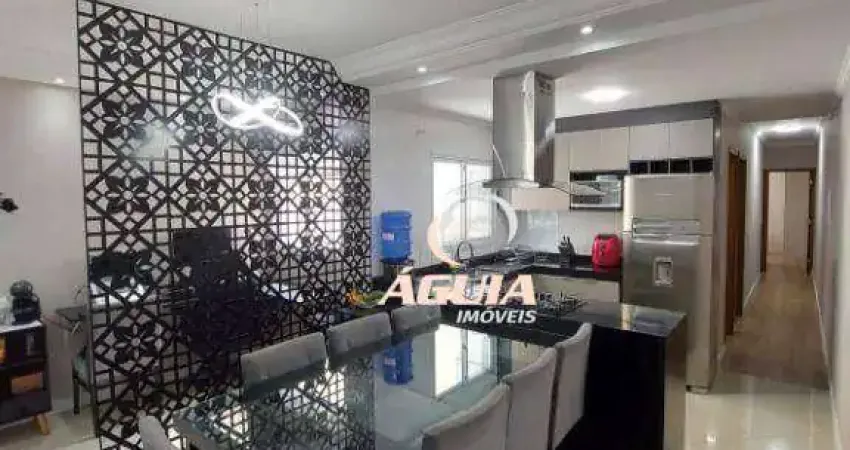 Cobertura com 3 dormitórios à venda, 84 m² por r$ 749.000,00 - parque das nações - santo andré/sp