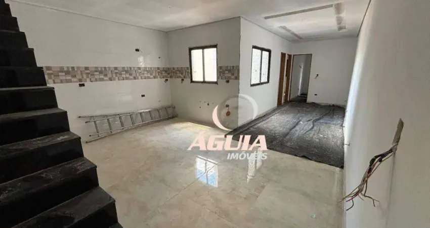 Cobertura com 2 dormitórios à venda, 60 m² por r$ 600.000,00 - parque das nações - santo andré/sp