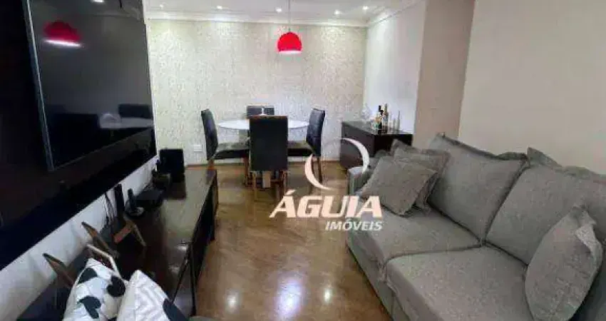 Apartamento com 3 dormitórios à venda, 72 m² por r$ 527.000,00 - parque jaçatuba - santo andré/sp