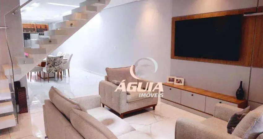 Sobrado com 4 dormitórios à venda, 335 m² por r$ 1.060.000,00 - jardim sônia maria - mauá/sp