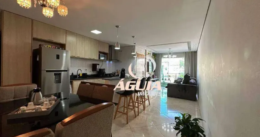 Apartamento com 3 dormitórios à venda, 77 m² por r$ 459.900,00 - parque das nações - santo andré/sp