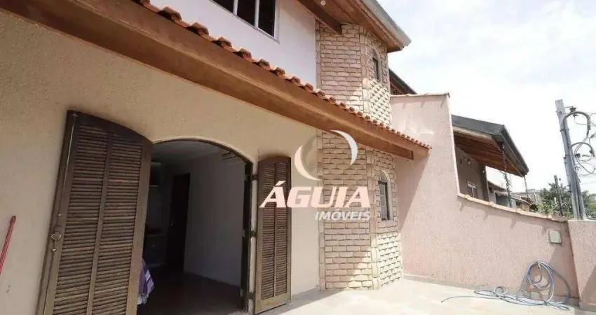 Sobrado com 3 dormitórios à venda, 277 m² por r$ 990.000,00 - parque erasmo assunção - santo andré/sp