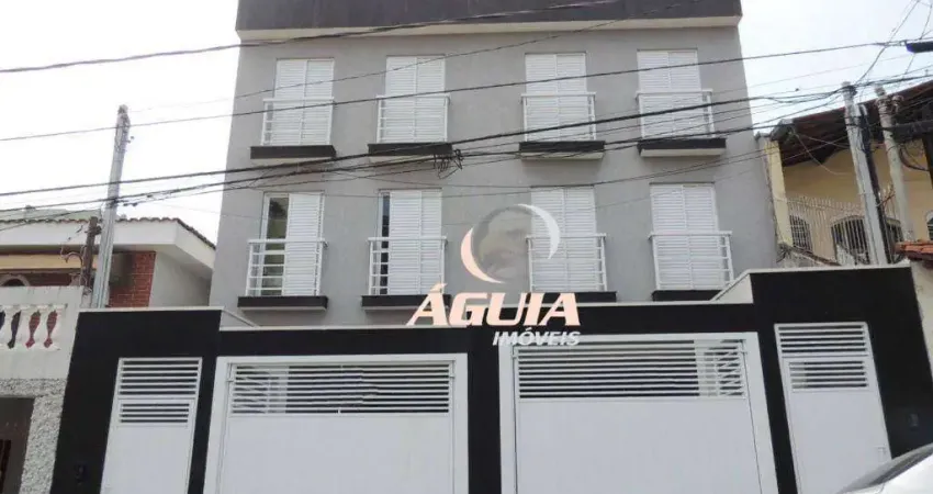 Cobertura com 2 dormitórios à venda, 50 m² por r$ 460.000,00 - vila camilópolis - santo andré/sp