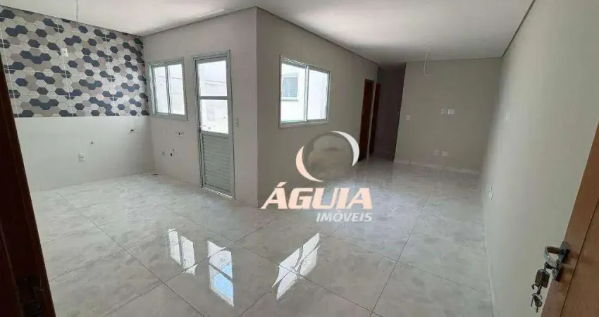 Apartamento com 2 dormitórios à venda, 60 m² por r$ 382.000,00 - jardim santo antônio - santo andré/sp