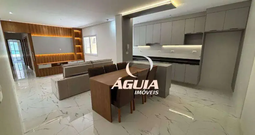Apartamento com 3 dormitórios à venda, 90 m² por r$ 630.000,00 - vila curuçá - santo andré/sp