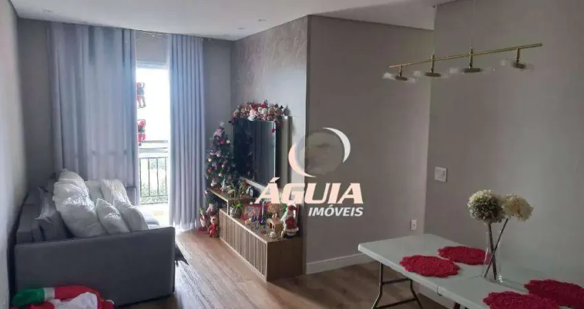 Apartamento com 3 dormitórios à venda, 65 m² por r$ 580.000 - parque jaçatuba - santo andré/sp