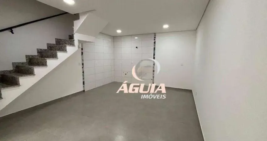 Sobrado com 2 dormitórios à venda, 90 m² por r$ 382.000,00 - vila pires - santo andré/sp