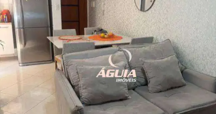 Apartamento com 2 dormitórios à venda, 54 m² por R$ 385.000,00 - Utinga - Santo André/SP