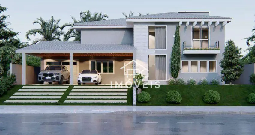 Belíssimo projeto em construção com 04 suítes no condomínio shambala 3 - atibaia/sp