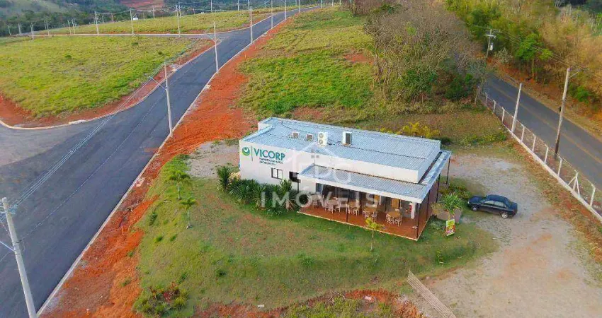 Terreno em condomínio fechado à venda na Estrada Municipal Luciano Rocha Peçanha, Boa Vista, Atibaia