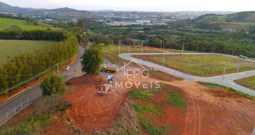 Terreno em condomínio fechado à venda na Estrada Municipal Luciano Rocha Peçanha, Estância Parque de Atibaia, Atibaia