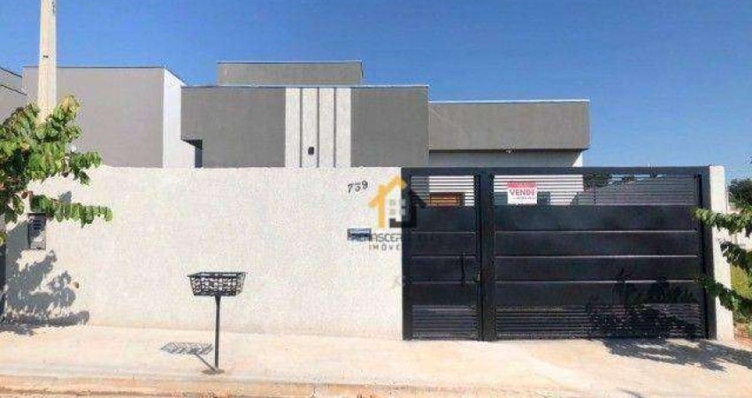 Casa com 2 dormitórios à venda, 180 m² por R$ 210.000,00 - Residencial Bela Aurora - Cedral/SP