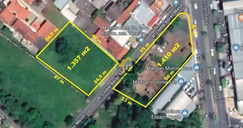 Terreno à venda, 1410 m² por R$ 2.200.000,00 - Vila Nossa Senhora do Bonfim - São José do Rio Preto/SP