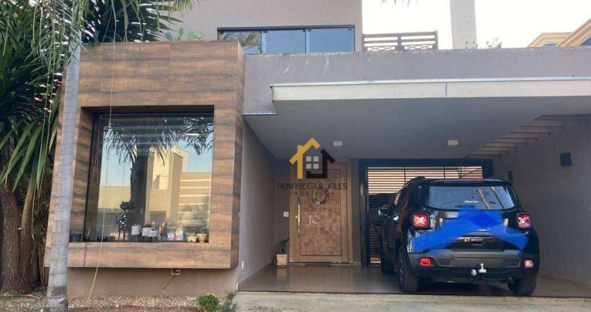 Casa com 3 dormitórios à venda, 140 m² por R$ 790.000,00 - Ideal Life Ecolazer Residence - São José do Rio Preto/SP