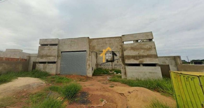 Galpão para alugar, 400 m² por R$ 3.000,00/mês - Setvalley - São José do Rio Preto/SP
