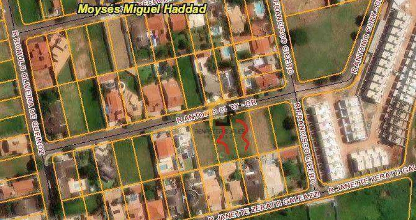 Terreno à venda, 1476 m² por R$ 1.700.000 - Jardim Moysés Miguel Haddad - São José do Rio Preto/SP