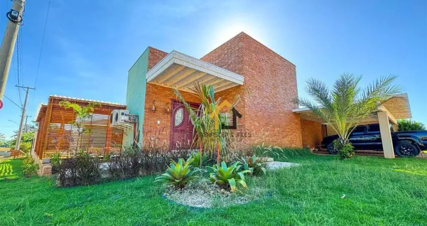 Rancho com 4 Suítes à venda, 354 m² por R$ 2.500.000 - Condomínio Terra da Barra - Mendonça/SP