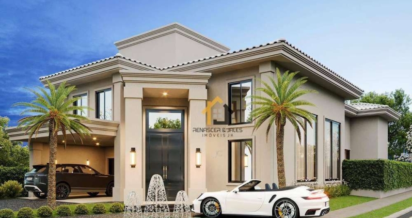 Casa de 3 dormitórios, de 406m² à venda por R$2.280.000,00 - Condomínio Botanic Residence - São José do Rio Preto/SP