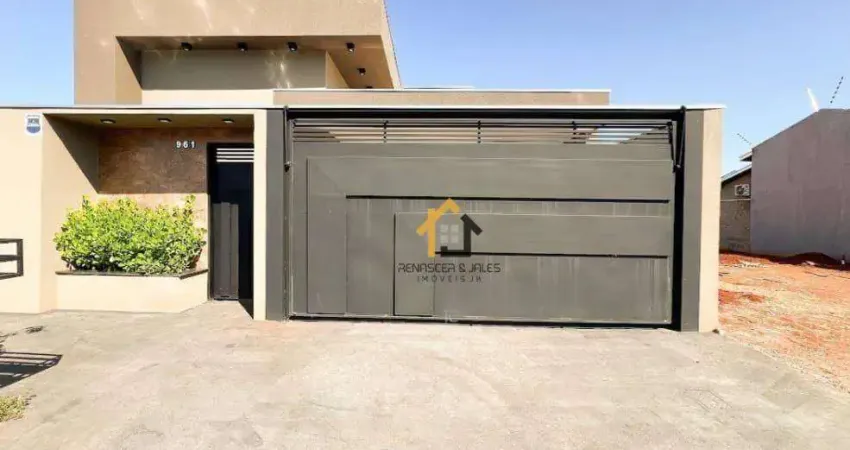 Casa com 3 dormitórios à venda, 110 m² por R$ 450.000,00 - Setvalley III - São José do Rio Preto/SP