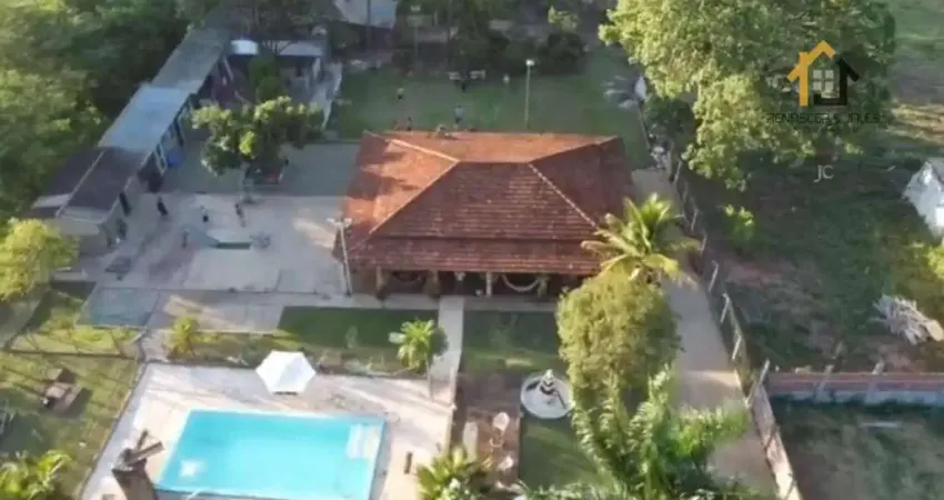 Chácara com 4 dormitórios à venda, 9000 m² por r$ 950.000 - estância jockey clube - são josé do rio preto/sp