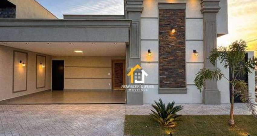 Casa com 3 dormitórios à venda, 122 m² por R$ 680.000,00 - Bella Vitta Monte Líbano - Bady Bassitt/SP