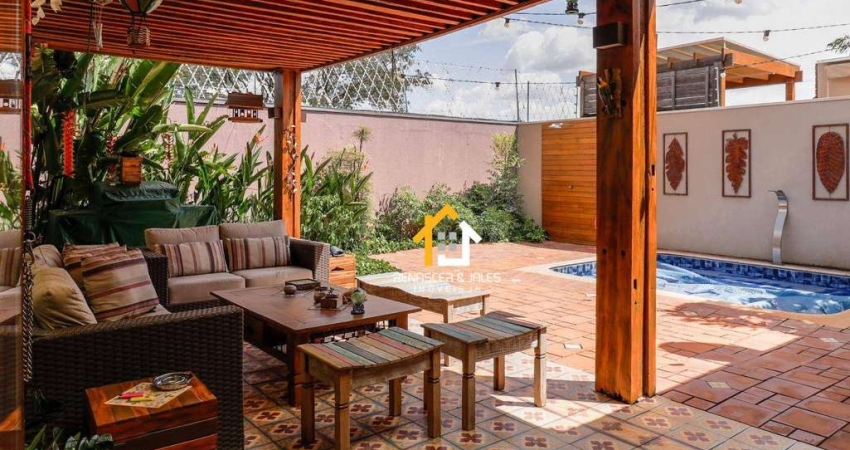 Casa com 3 dormitórios à venda, 220 m² por R$ 1.200.000,00 - Vivendas  - São José do Rio Preto/SP