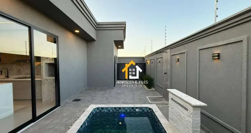 Casa com 3 dormitórios à venda, 127 m² por R$ 695.000 - Cond. Reservas do Bosque - Bady Bassitt/São Paulo