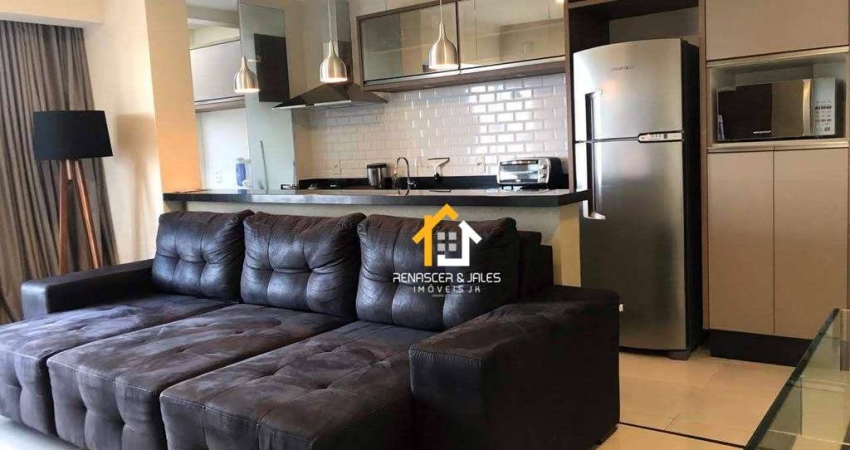 Apartamento com 1 dormitório para alugar, 54 m² por R$ 3.460,00/mês - Jardim Ouro Verde - São José do Rio Preto/SP