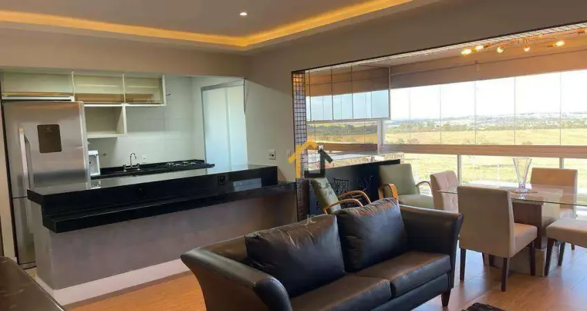 Apartamento com 3 dormitórios para alugar, 100 m² por R$ 7.066,00/mês - Iguatemi - São José do Rio Preto/SP