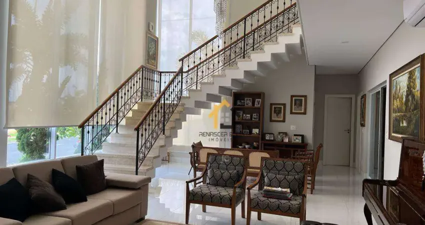 Sobrado com 4 dormitórios, 383 m² - venda por r$ 6.000.000,00 ou aluguel por r$ 20.040,00/mês - residencial quinta do golfe - são josé do rio preto/sp