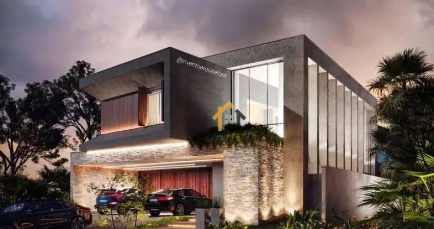 Sobrado com 6 dormitórios à venda, 600 m² por r$ 10.500.000,00 - residencial quinta do golfe jardins - são josé do rio preto/sp