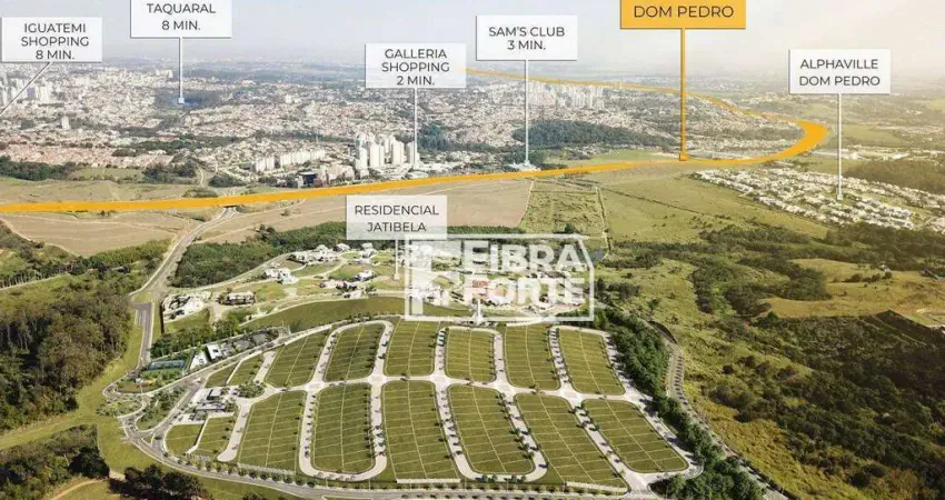 Terreno em condomínio fechado à venda na Avenida 1, Residencial Jatibela, Campinas